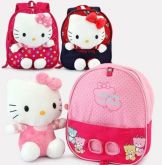 mochila infantil hello kitty